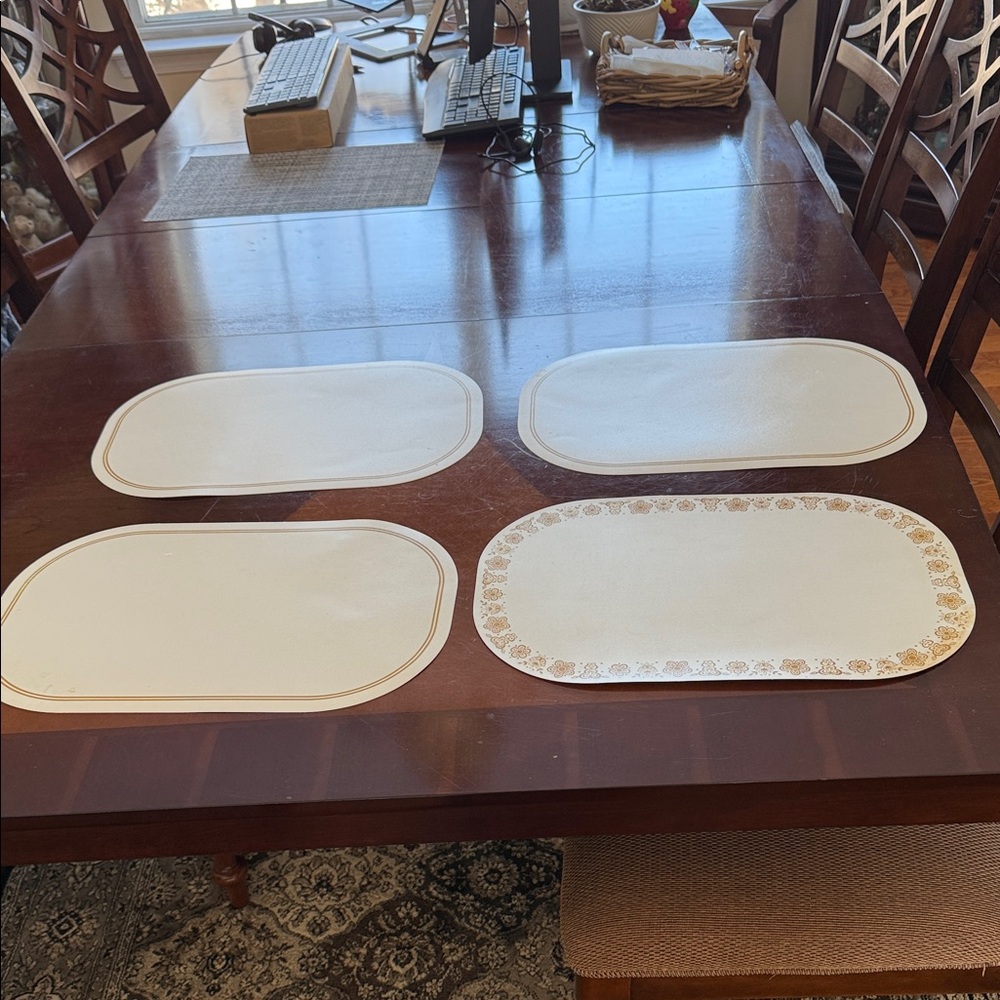 Elegant Cream Placemats Set